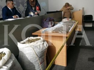  Policia godet një rrjet të drogës me shtetas të Kosovës e Shqipërisë