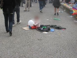 Kapet një “dillere” e fëmijëve lypës