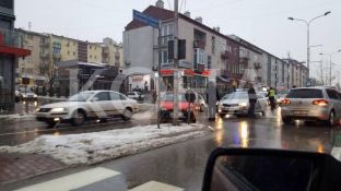 Aksident trafiku në Prishtinë [foto/video]