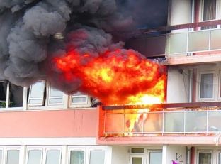 Lëndohet një femër nga zjarri në Prishtinë