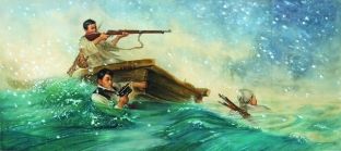 Dy realitete koreane shpalosen nëpërmjet artit