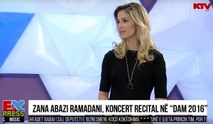 Zana Abazi Ramadani me koncert recital në “Dam Festival” [video]