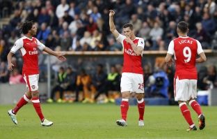 Xhaka krenar me golin e parë të tij tek Arsenali [video]