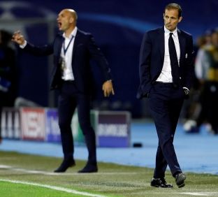  Allegri i gëzuar që Juve shënoi fitoren e parë