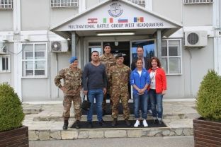 Majlindës i organizohet pritje madhështore nga KFOR-i