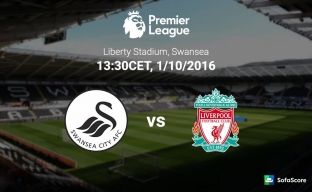 Swansea – Liverpool, formacionet zyrtare