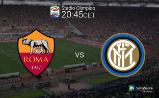 Roma – Inter, formacionet zyrtare