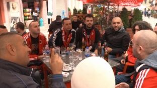 Shkodra vishet kuqezi para ndeshjes me Spanjën