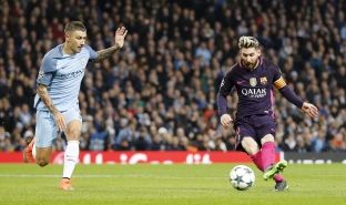  Messi kalon Barçën në epërsi ndaj Cityt [video]