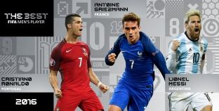 Ronaldo, Messi dhe Griezmann për më të mirin e FIFA-s