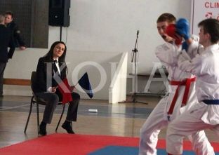 Gjyqtarja më e re e karatesë ka ambicie të mëdha