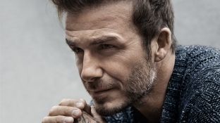 Beckham me fanellën e Barcelonës