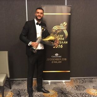 Krasniqi shpallet Lojtari më i mirë i vitit në Malajzi