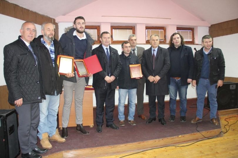 Besnik Sharku, sportisti i vitit 2016 në Rahovec