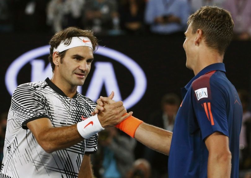 Federer, mposht Berdychin për 90 minuta në “Australian Open”