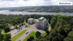 Vila Hügel (Gjermani) e filmuar me Dron [video]