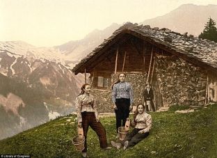 Si ishte jeta në alpet e Zvicrës 100 vite më parë [foto]