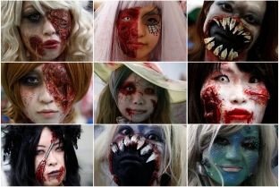 Maskimet për Halloween nëpër botë [foto]