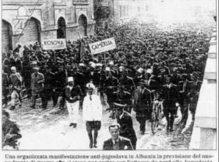 Protesta e 1915-s në Shqipëri për Kosovën dhe Çamërinë [foto]