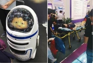 Roboti sulmoi njeriun në Kinë