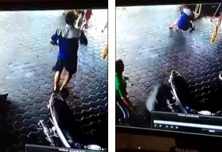 Babai shpëton dy fëmijët si në filma aksion [video]