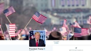 Trumpi ndërron foton në Twitter, por është e inaugurimit të Obamas