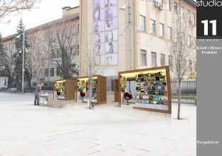 Kioskat për “Këndin e librave” pritet të bëjnë zgjidhje afatgjatë për librarët e kryeqytetit