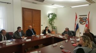 Delegacion i Komunës së Prishtinës në Varazhdini të Kroacisë