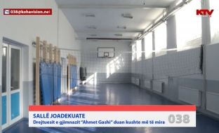 Gjimnazistët e “Ahmet Gashit” duan kushte më të mira në sallën e edukatës fizike [video]