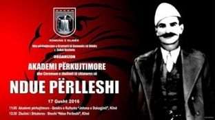 Shtatorja e Ndue Përlleshit zbulohet në Klinë më 17 gusht