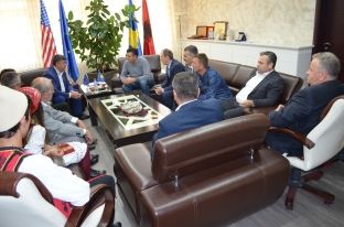 Përfaqësues të Shoqatës “Rumeli” të Turqisë  në Mitrovicë