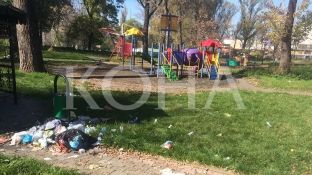 Parku i Prizrenit prej disa muajsh pa menaxhim