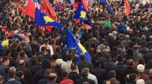 Në Deçan përfundon protesta për Ramush Haradinajn